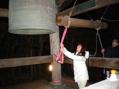 長谷寺除夜の鐘